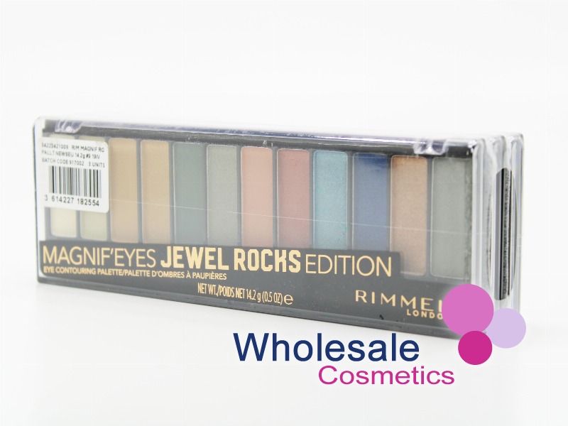 6 x Rimmel London Magnif Eyes Eyeshadow Palette - 009 JEWEL ROCKS E EDITION